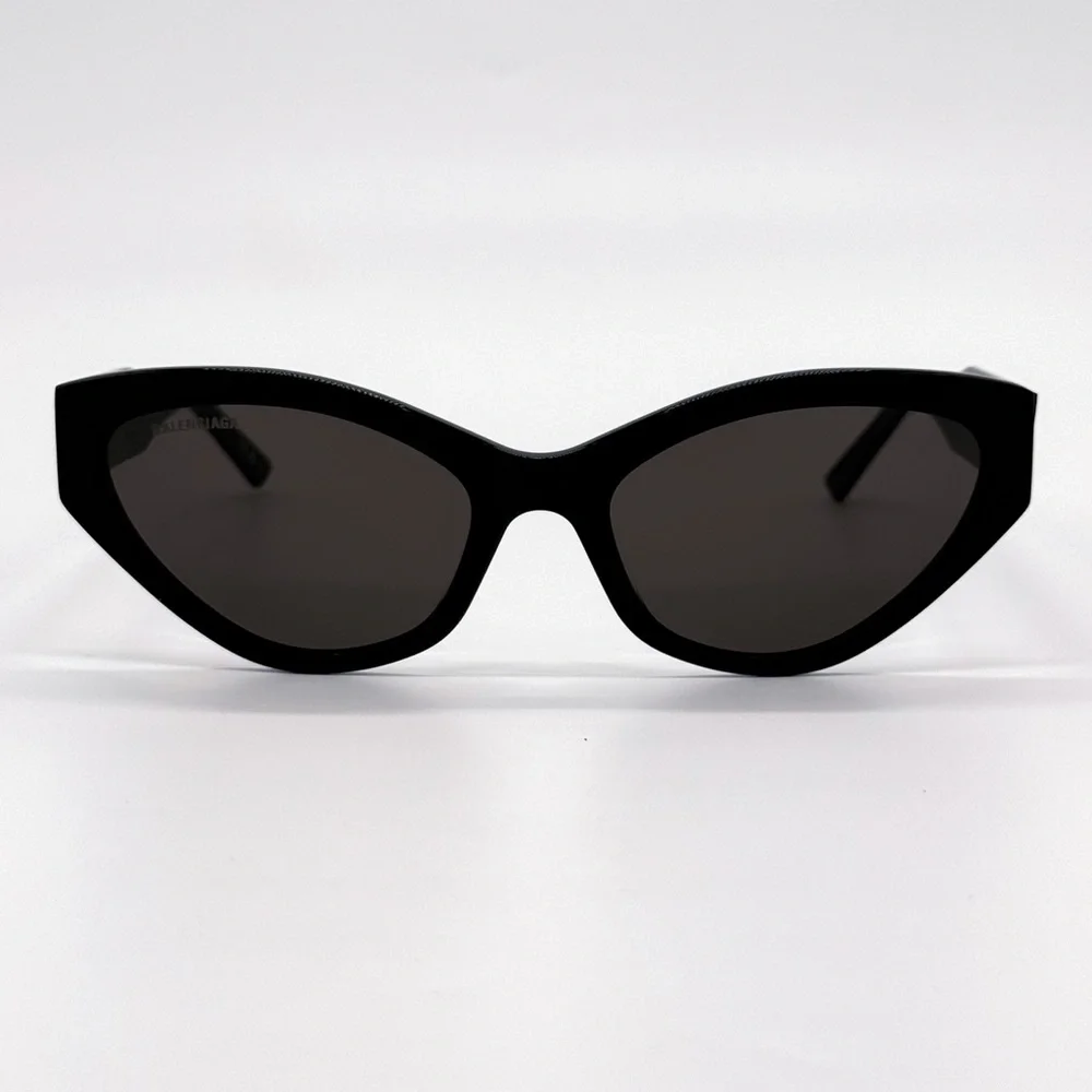 NEW BALENCIAGA BB0306S 001 CAT EYE BLACK WOMEN SUNGLASSES BALENCIAGA
